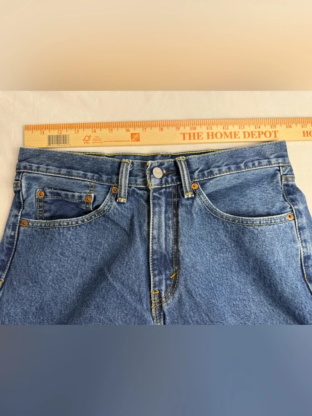 Levi's Straight Fit Blue Men's Jeans